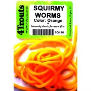 Squirmy Worm - Orange-500x500